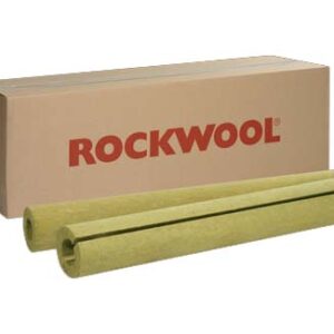 Coquilla de lana de roca para tuberías