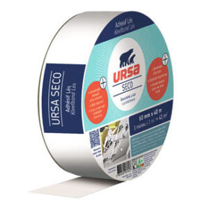 Cinta adhesiva en tiras para sistema de aislamiento por el interior URSA SECO